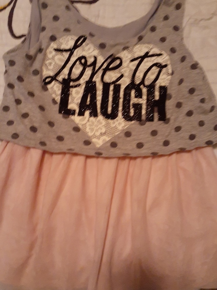 Girls super cute babydoll sleeveless shirt